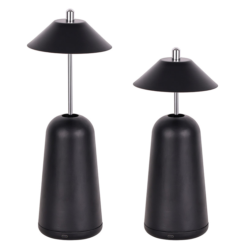 Современная светодиодная настольная лампа с регулируемым абажуром