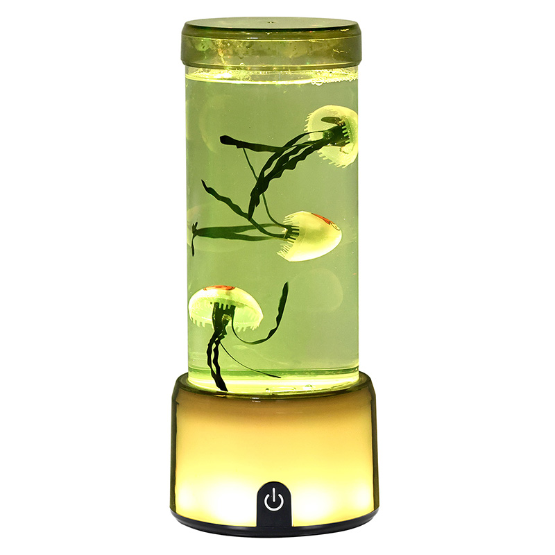 RGB светодиодная лампа в форме черной медузы